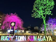 熊谷駅 東口で会いましょう　— 駅前イルミネーション  点灯 (17時～22時) —